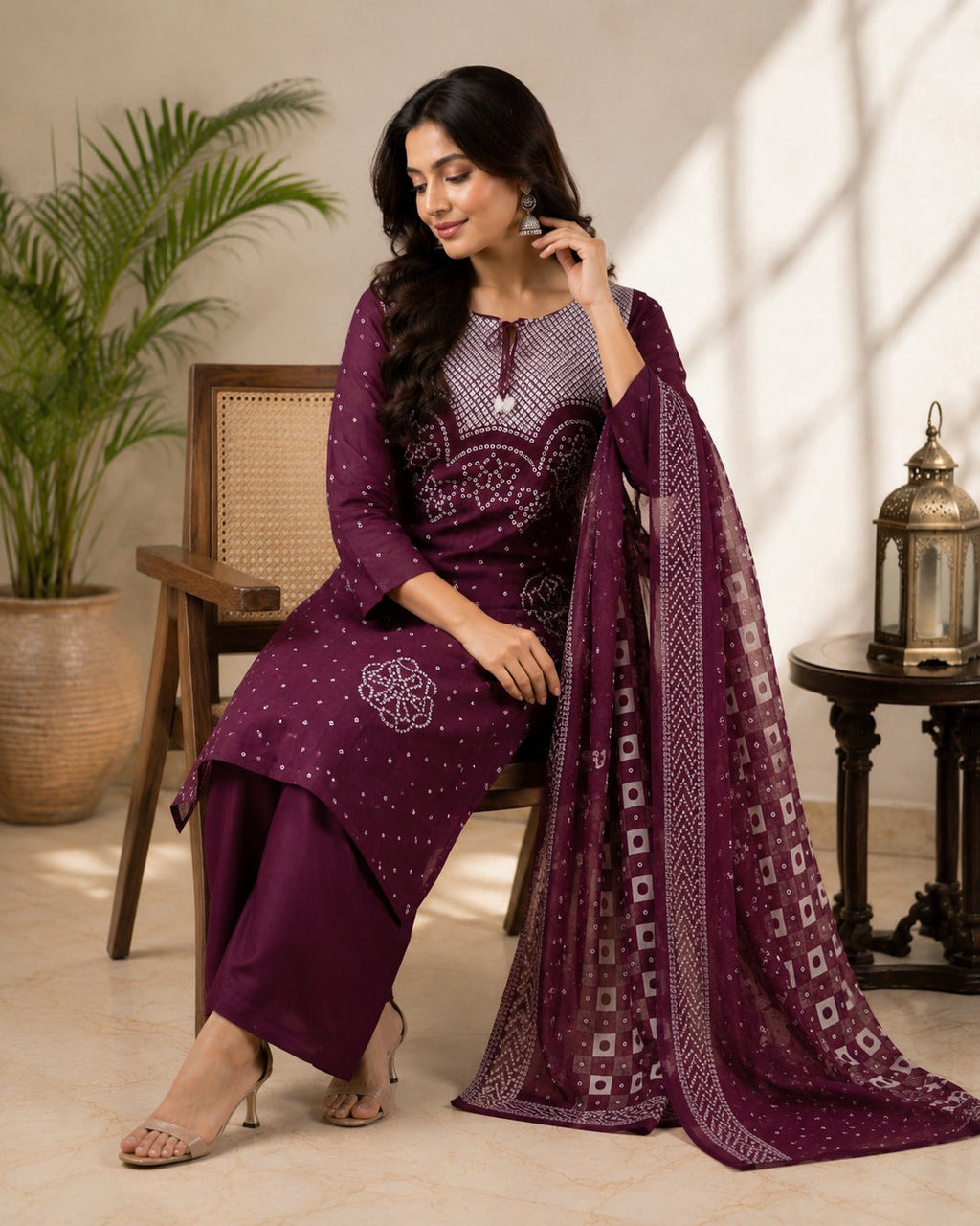 Upgrade your office wear wardrobe with this classy & kurti pant & with embroidery Fabloom