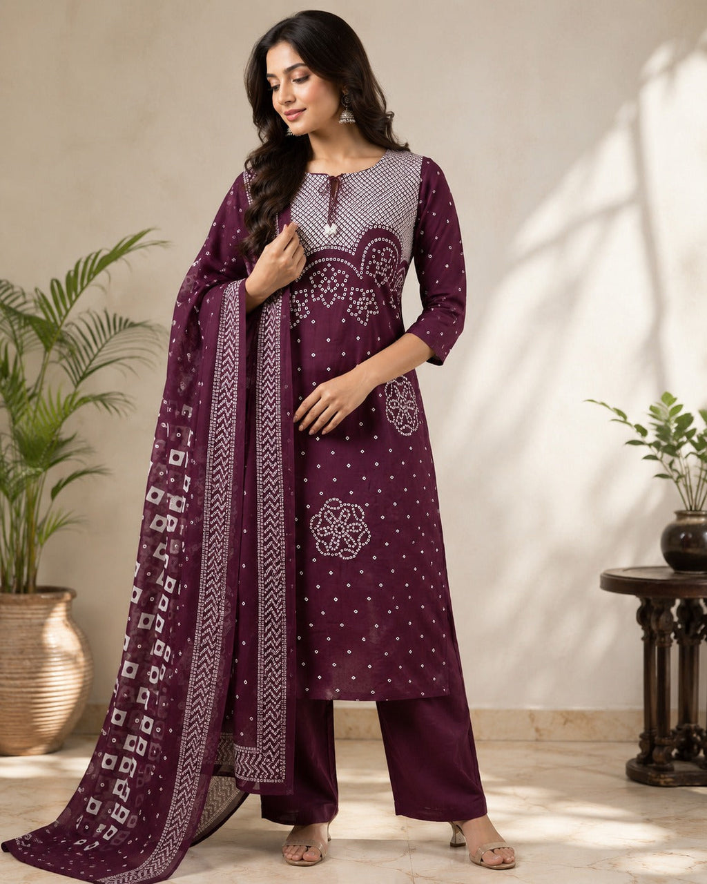 Upgrade your office wear wardrobe with this classy & kurti pant & with embroidery Fabloom