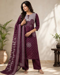 Upgrade your office wear wardrobe with this classy & kurti pant & with embroidery Fabloom