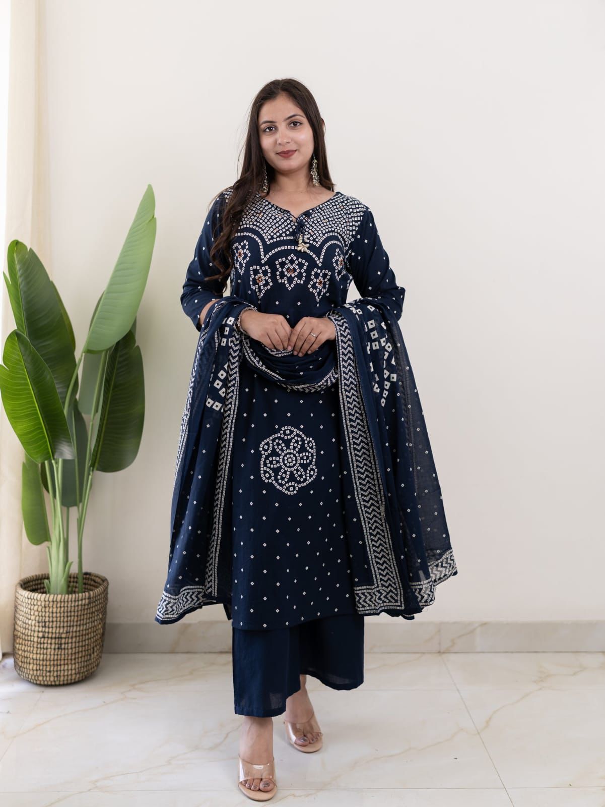 Upgrade your office wear wardrobe with this classy & kurti pant & with embroidery Fabloom
