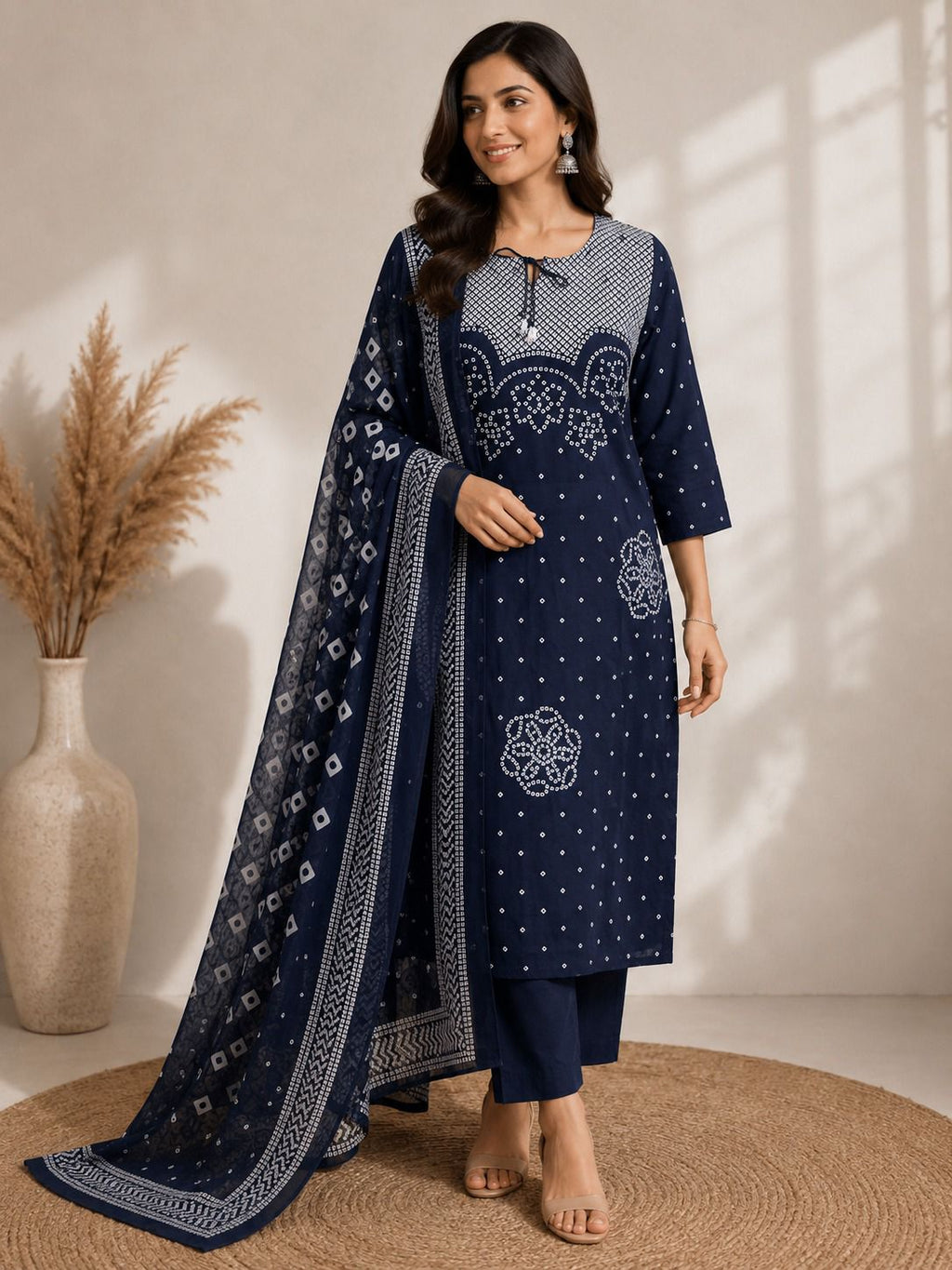 Upgrade your office wear wardrobe with this classy & kurti pant & with embroidery Fabloom