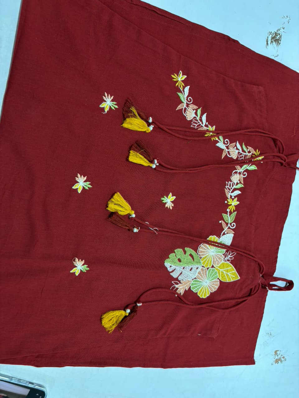 A beautiful 3 piece set & New Premium Pure softy chiffon anarkali Kurti