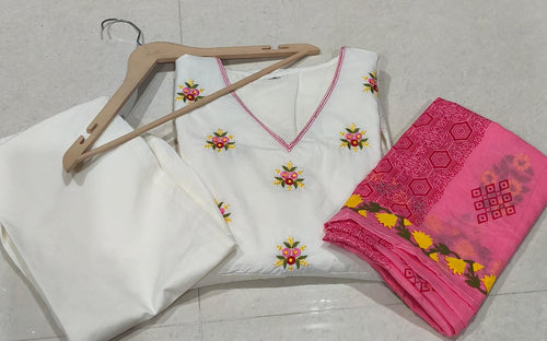 Anarkali Pant Dupatta Set
