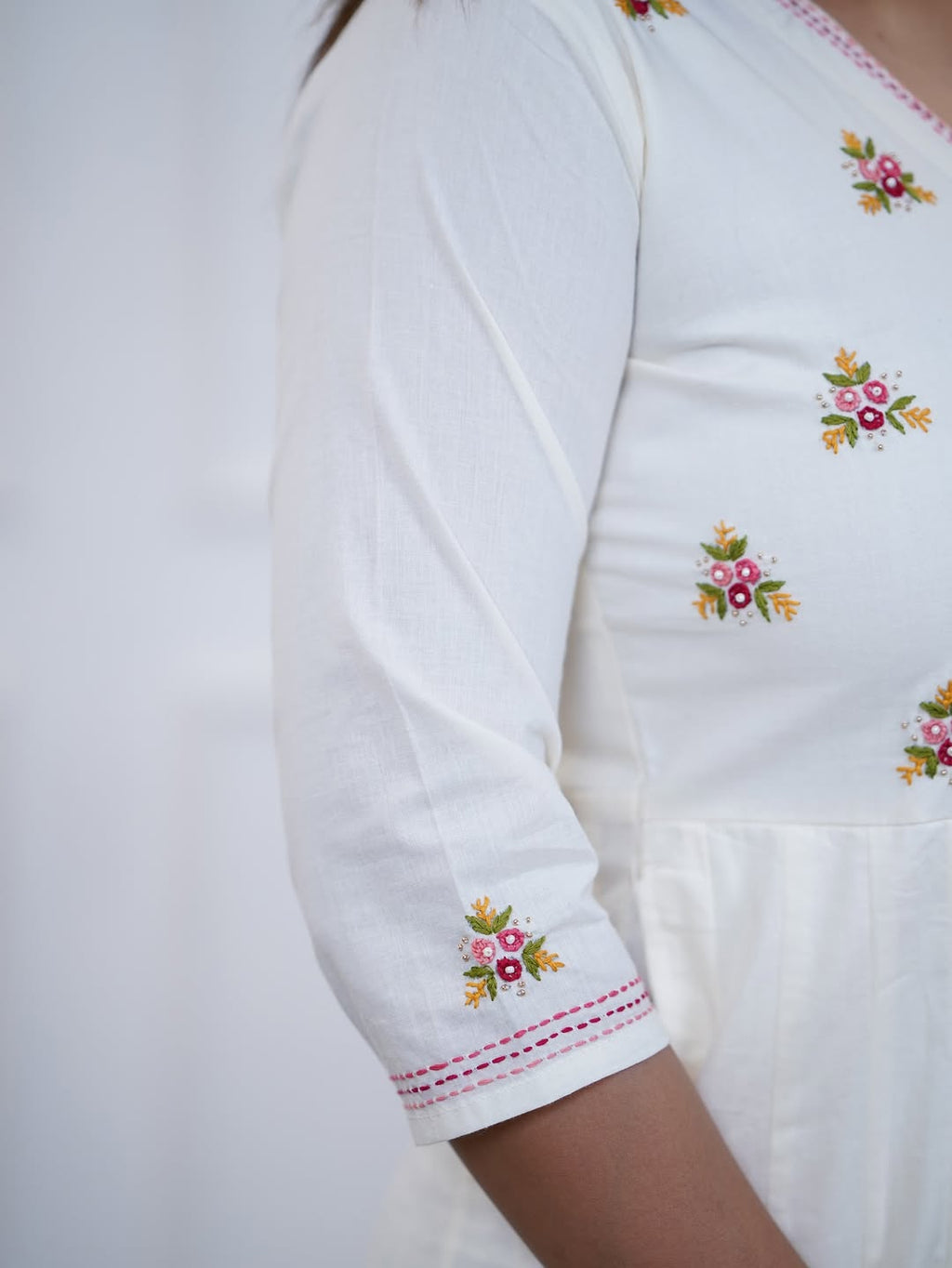 Anarkali Pant Dupatta Set