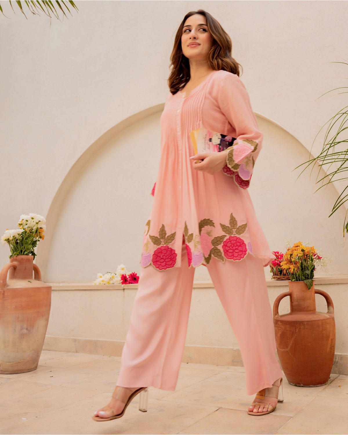 🌸 Floral Bloom Co-ord Set | Cotton 60×60 Where Comfort Meets Elegance