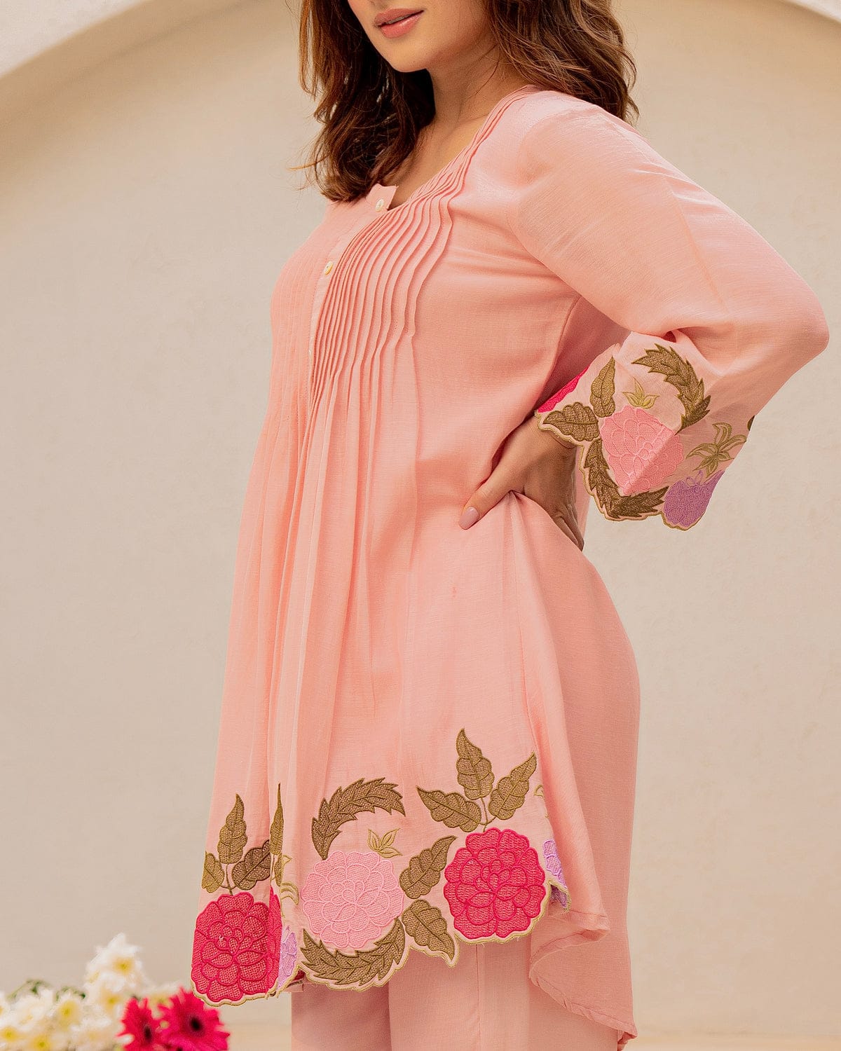 🌸 Floral Bloom Co-ord Set | Cotton 60×60 Where Comfort Meets Elegance