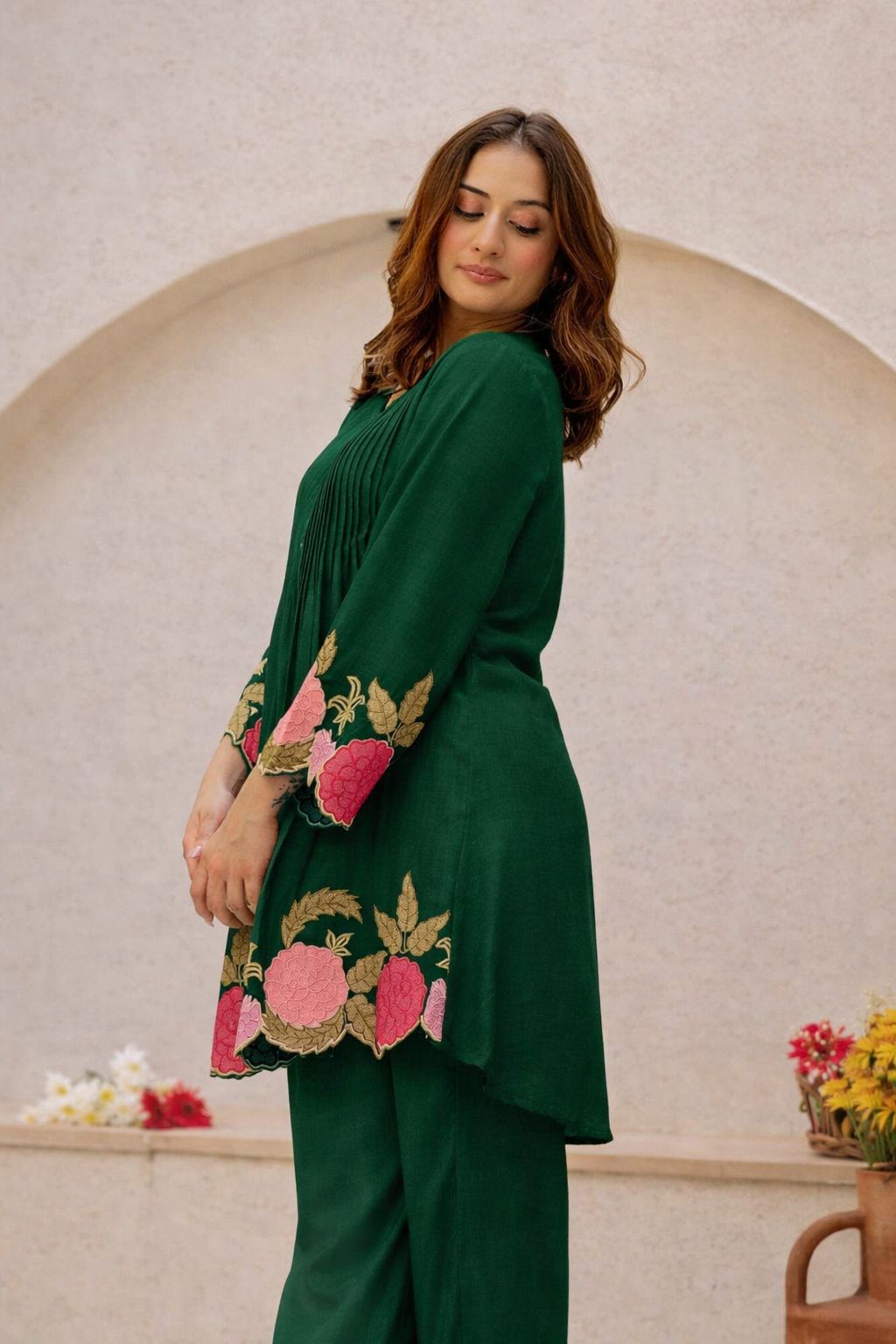 🌸 Floral Bloom Co-ord Set | Cotton 60×60 Where Comfort Meets Elegance