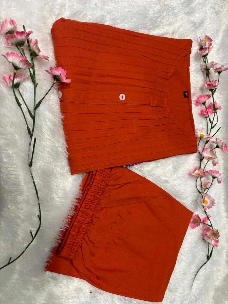 🌸 Floral Bloom Co-ord Set | Cotton 60×60 Where Comfort Meets Elegance