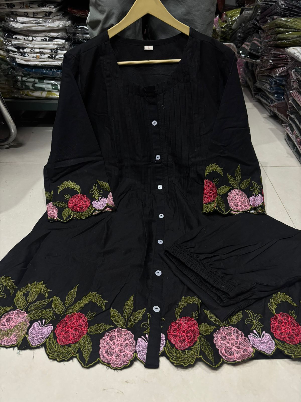 🌸 Floral Bloom Co-ord Set | Cotton 60×60 Where Comfort Meets Elegance