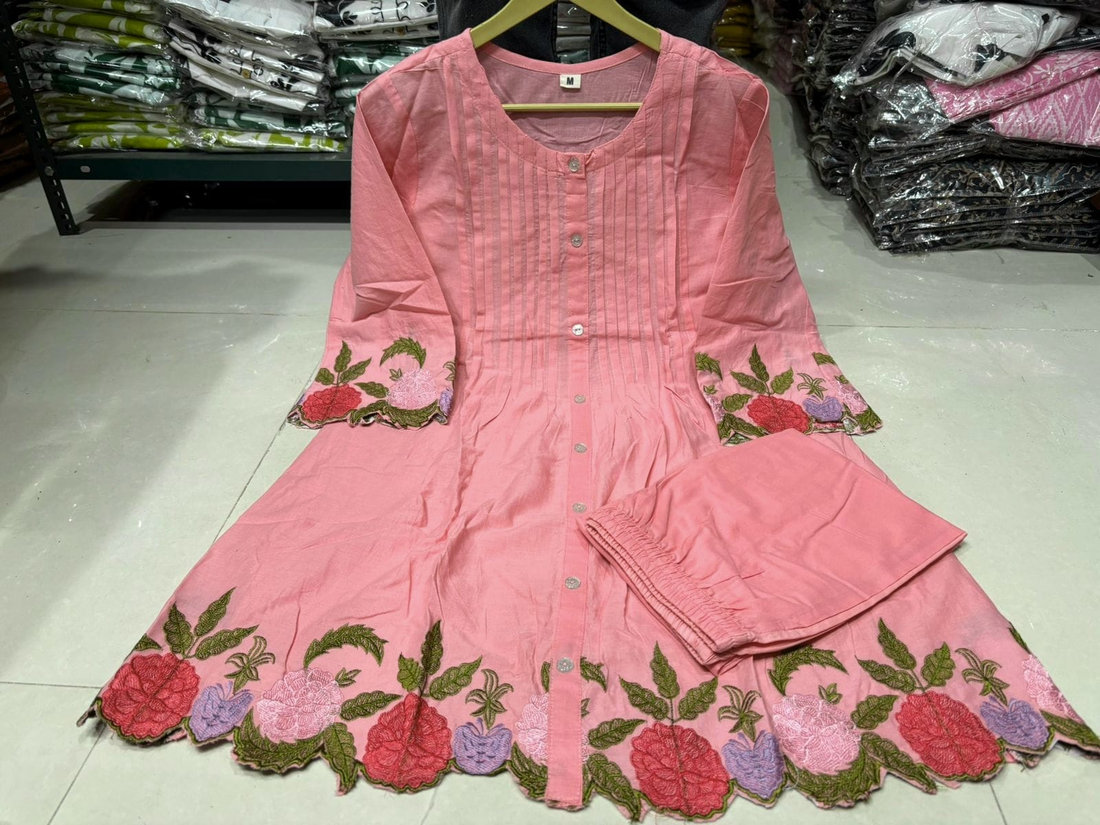 🌸 Floral Bloom Co-ord Set | Cotton 60×60 Where Comfort Meets Elegance