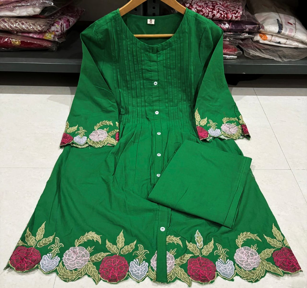 🌸 Floral Bloom Co-ord Set | Cotton 60×60 Where Comfort Meets Elegance