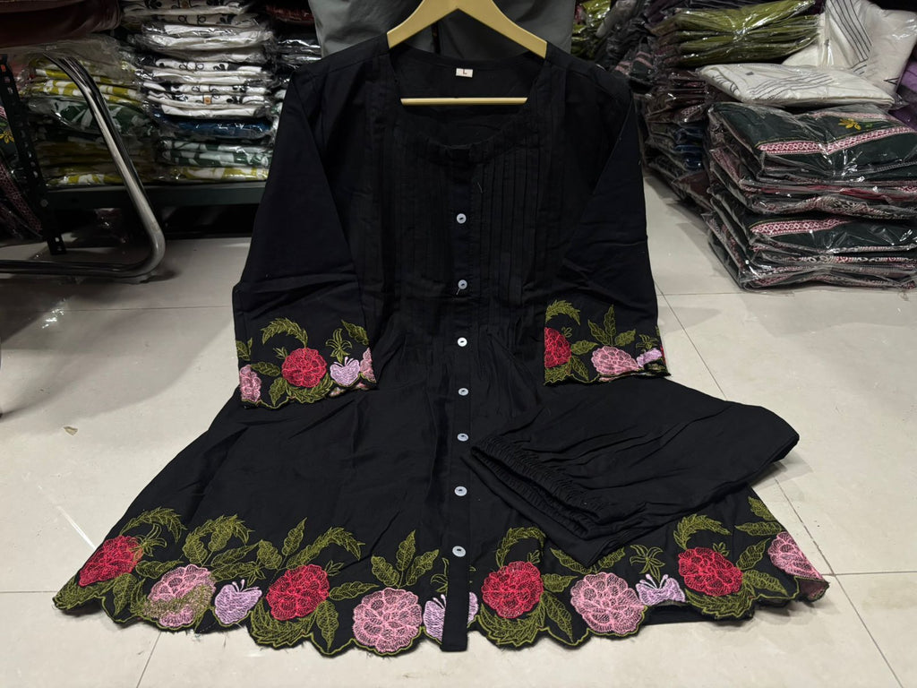 🌸 Floral Bloom Co-ord Set | Cotton 60×60 Where Comfort Meets Elegance