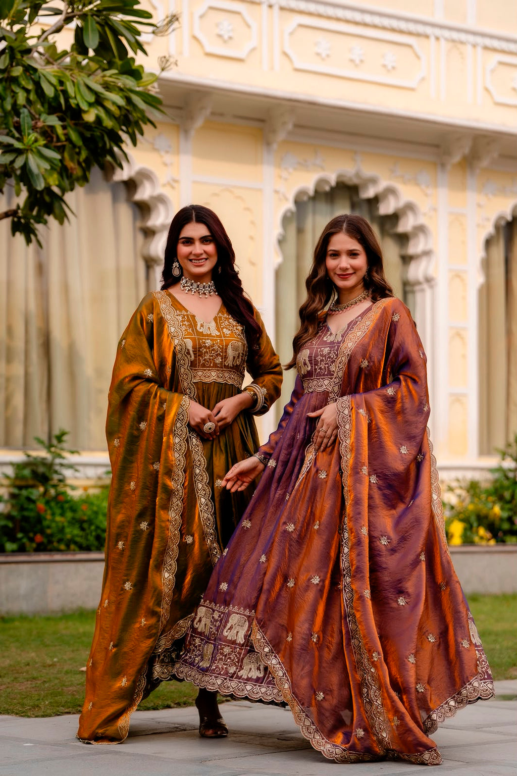 all-colors-fendy-satin-gown-collage-full-view-rr38