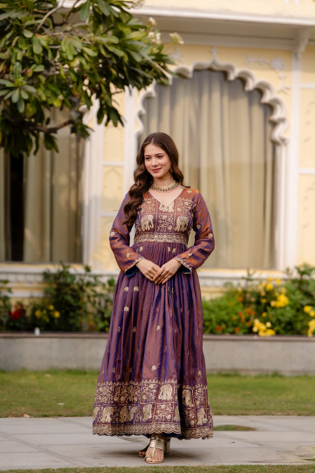 royal-purple-fendy-satin-embroidered-gown-front-view-rr38